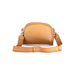 Brown Polyurethane Women's Bag