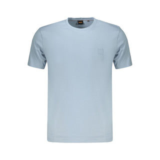 Azzurro Cotton Men's T-Shirt