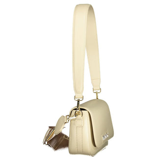 Bolso de mujer beige de poliuretano  