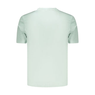 Blue Cotton Men's T-Shirt