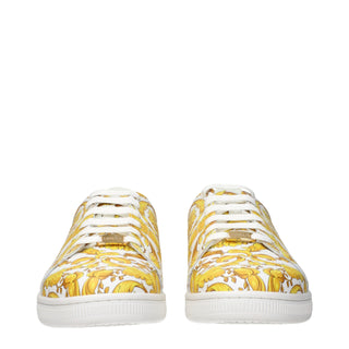 White Leather Sneakers