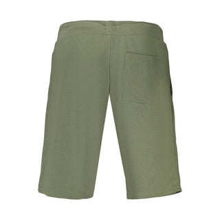 Green Cotton Menswear Pant
