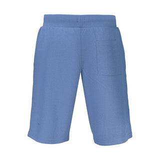 Blue Cotton Men's Pants