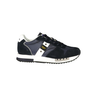 Zapatilla para hombre de poliuretano azul