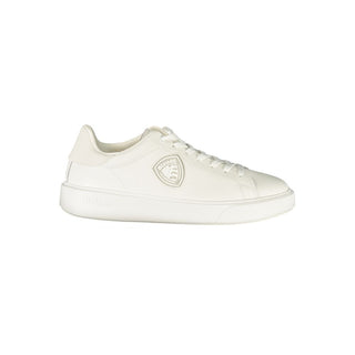 Zapatilla masculina de poliuretano blanca