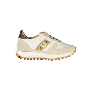 Zapatilla para mujer Bianco de poliuretano lista para deslumbrar