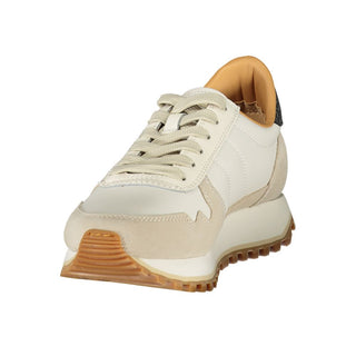 Bianco Polyurethane Donna Sneaker Ready to Dazzle