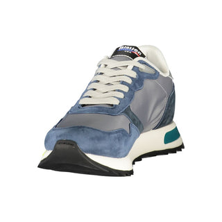Zapatillas para hombre de poliéster azul