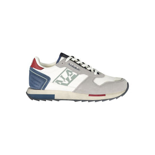 Zapatilla deportiva para hombre de poliéster blanco  