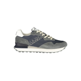 Zapatilla para hombre azul de poliuretano