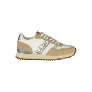 Bianco Polyester Women's Sneakers