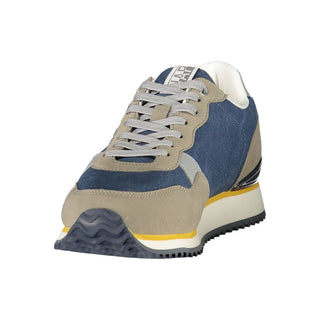 Zapatillas para hombre de poliéster azul
