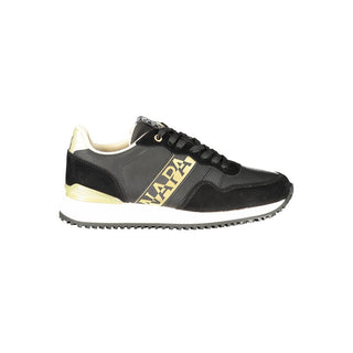 Nero Polyurethane Women's Sneaker