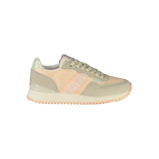 Pink Polyester Women's Sneaker