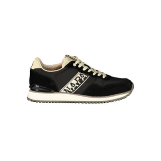 Nero Polyester Uomo Sneaker