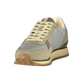 Azzurro Polyurethane Man Sneaker