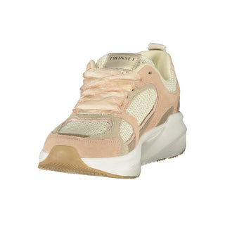 Pink Fabric Women's Sneaker