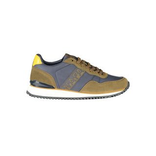 Blu Poliuretano Uomo Sneaker