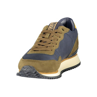 Blu Poliuretano Uomo Sneaker