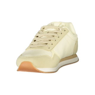 Beige Polyurethane Women's Sneaker