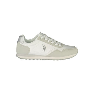Zapatillas para mujer de poliuretano blanco  