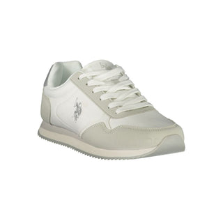 Zapatillas para mujer de poliuretano blanco  