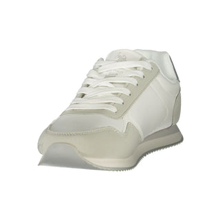 Zapatillas para mujer de poliuretano blanco  