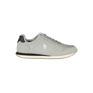 Gray Polyurethane Men's Sneaker