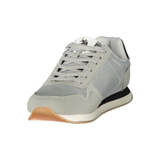Gray Polyurethane Men's Sneaker