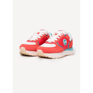 Multicolor Leather Low Top Sneakers