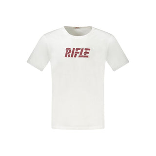 Camiseta de algodón blanca para hombre