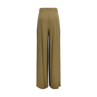 Bicolor Viscose Casual Pants