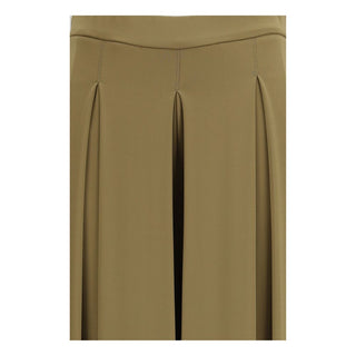 Bicolor Viscose Casual Pants
