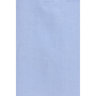 Blue Linen Dress Shirt