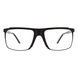 Gafas con montura de metal negro