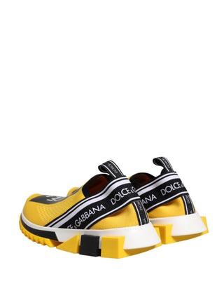 Zapatillas bajas amarillas Sorrento sin cordones