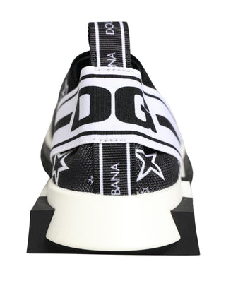 Zapatillas negras SORRENTO con logo de estrellas