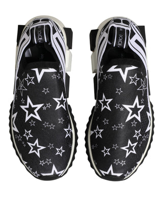 Zapatillas negras SORRENTO con logo de estrellas