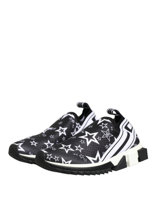 Zapatillas negras SORRENTO con logo de estrellas