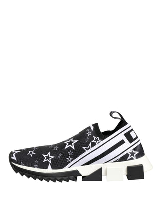 Zapatillas negras SORRENTO con logo de estrellas