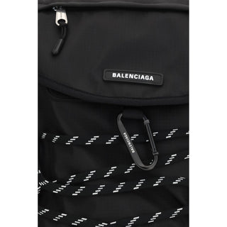 Black Nylon Backpack