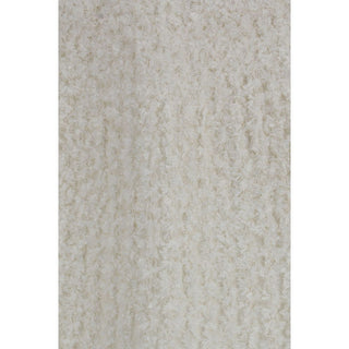 White Viscose Mini Skirt