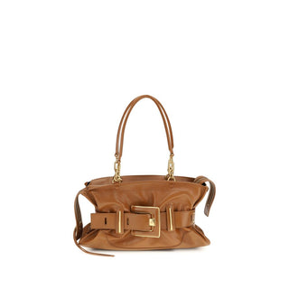 Bolso de mano Bos Taurus de cuero de becerro marrón