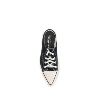 Black Fabric Sneakers