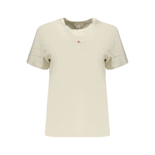 Gray Cotton Women's T-Shirt