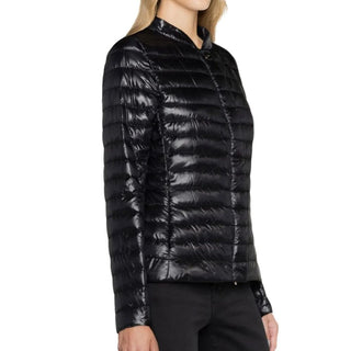 Chaqueta shell de poliamida negra