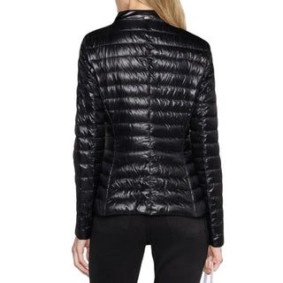 Chaqueta shell de poliamida negra
