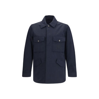 Blue Polyamide Coat