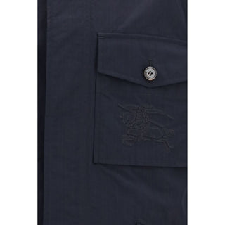 Blue Polyamide Coat