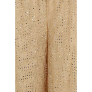 Multicolor Polyester Casual Pants